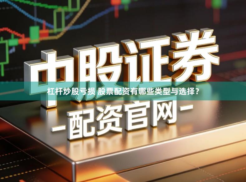 杠杆炒股亏损 股票配资有哪些类型与选择？