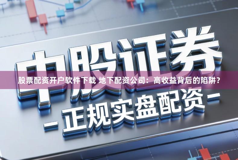 股票配资开户软件下载 地下配资公司:高收益背后的陷阱?