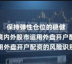 保持弹性仓位的稳健账户在境内外股市运用外盘开户配资的风险识别