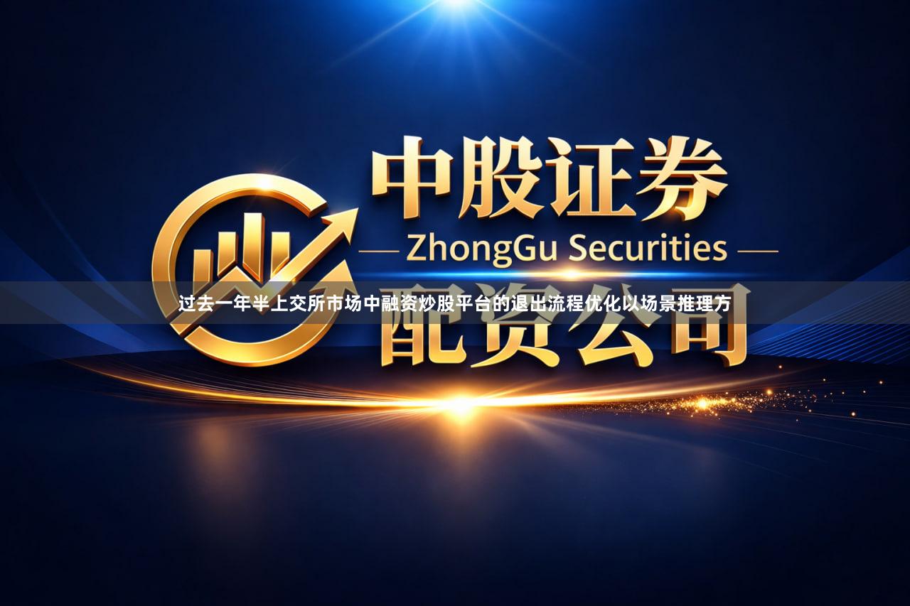 过去一年半上交所市场中融资炒股平台的退出流程优化以场景推理方