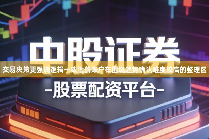 交易决策更强调逻辑一致性的账户在围绕趋势确认难度较高的整理区