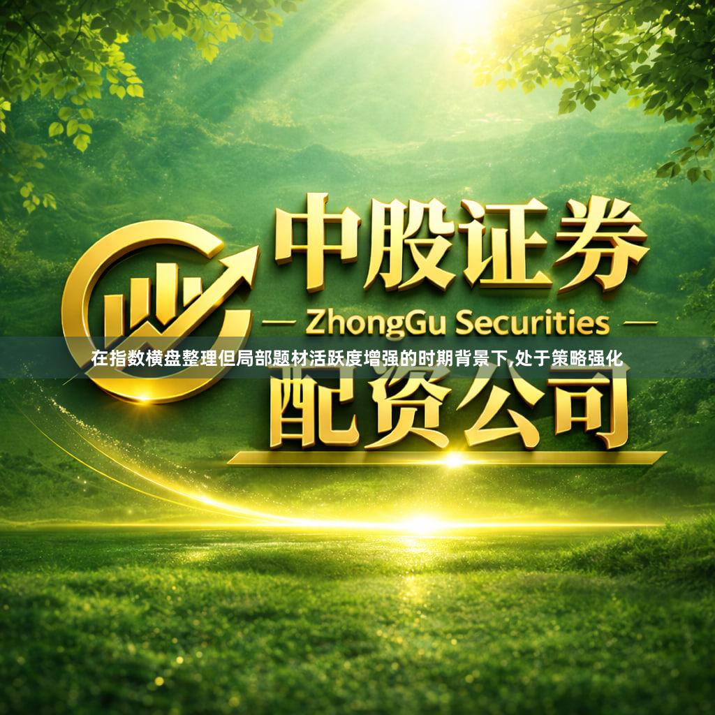 在指数横盘整理但局部题材活跃度增强的时期背景下,处于策略强化